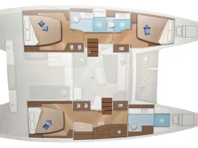 Location bateau Lagoon Lagoon 42 Millenium à Rogoznica sur Samboat