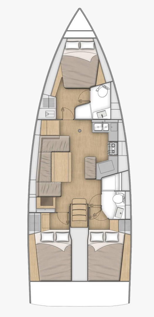 Location bateau Bénéteau Oceanis 40.1 à Rogoznica sur Samboat