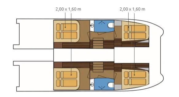 Location à Primošten - Fountaine Pajot Fountaine Pajot MY 37 sur SamBoat