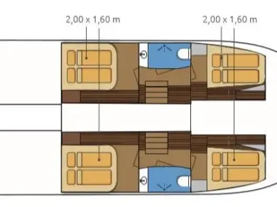 Location à Primošten - Fountaine Pajot Fountaine Pajot MY 37 sur SamBoat
