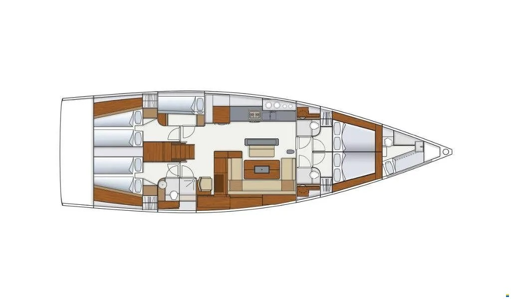 Location Voilier à Primošten - Hanse Hanse 575