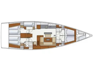 Location Voilier à Primošten - Hanse Hanse 575