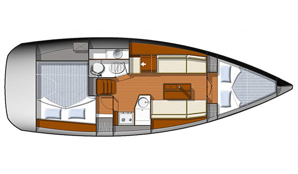 Location à San Vincenzo - Jeanneau Sun Odyssey 33i sur SamBoat