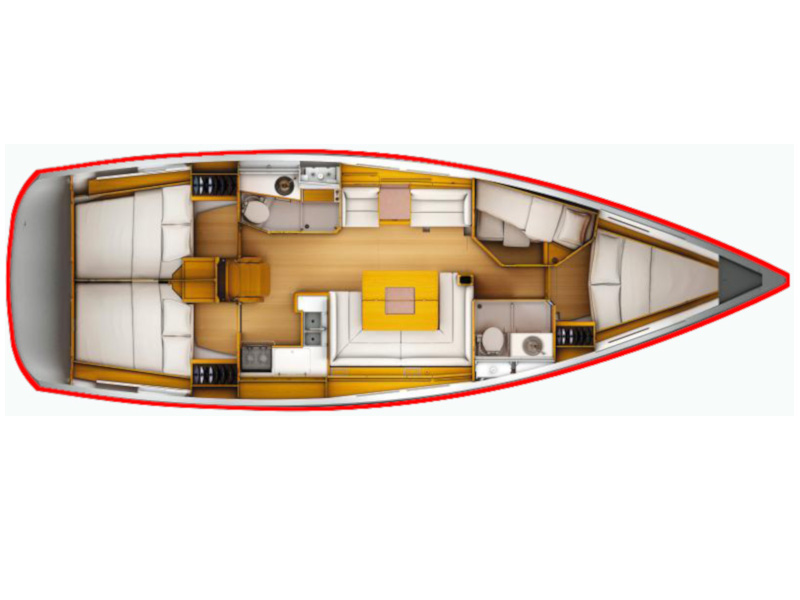 Location bateau Jeanneau Sun Odyssey 449 à San Vincenzo sur Samboat