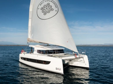 Bareboat Rental Catamaran Bali with a boat licence