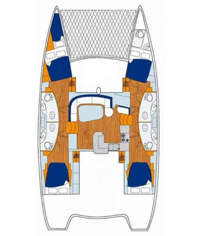 Location Catamaran à Saint-George - Leopard Catamarans / Robertson & Caine Leopard 46 - 4 cab.