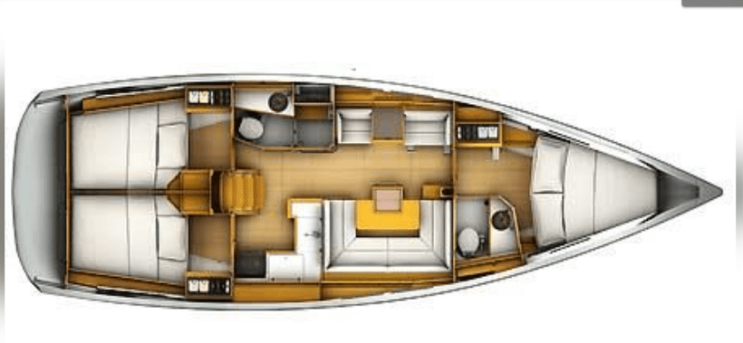 Jeanneau Sun Odyssey 419 a louer à Saint-George