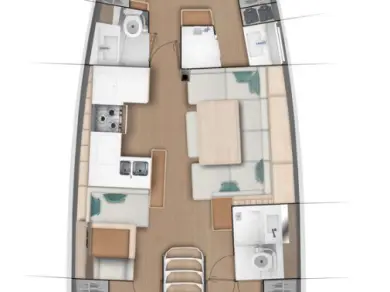 Location bateau Jeanneau Sun Odyssey 490 à Road Town sur Samboat