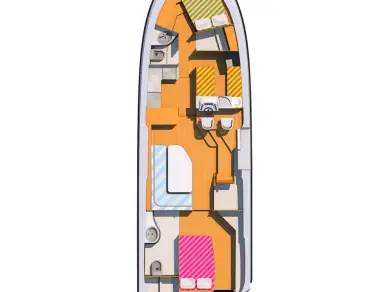 Houseboat Holidays Italia S.R.L. Minuetto 6 a louer à Casale sul Sile