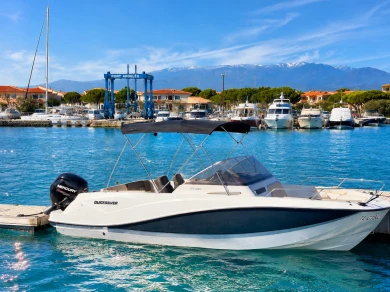 Bootverhuur Quicksilver Activ 675 Open in Argelès-sur-Mer via SamBoat
