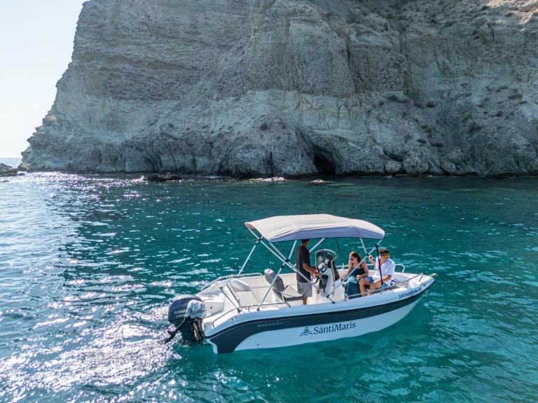 Location bateau Poseidon Blu Water 170 à Vlychada sur Samboat