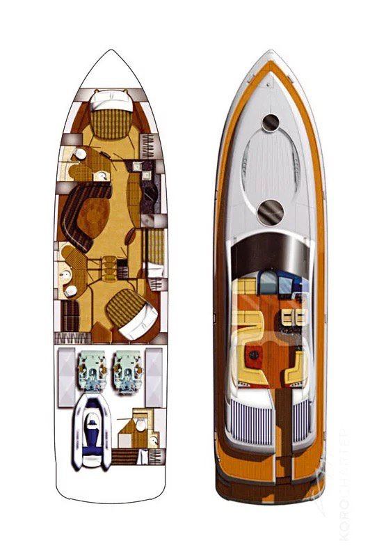 Location bateau Fairline Fairline Targa 62 à Punat sur Samboat