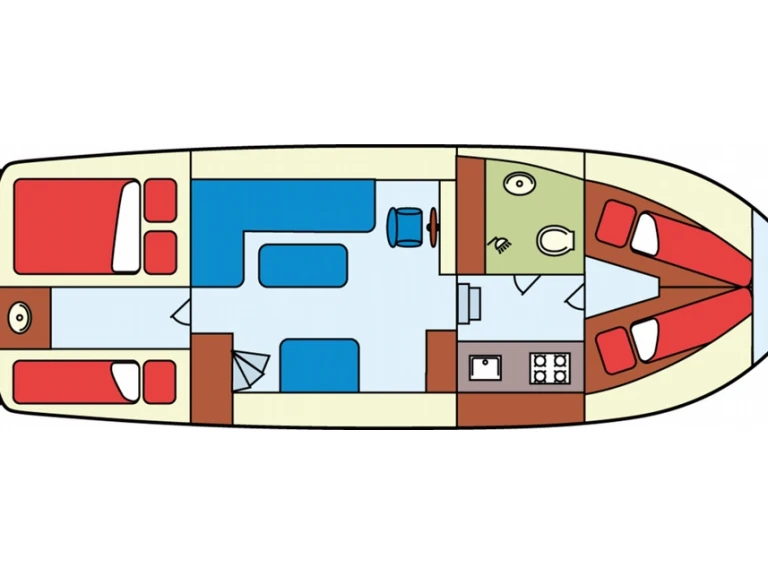Location bateau hellingskip 935 à Gaastmeer sur Samboat