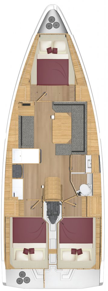 Location bateau Pirovac pas cher Bavaria C38