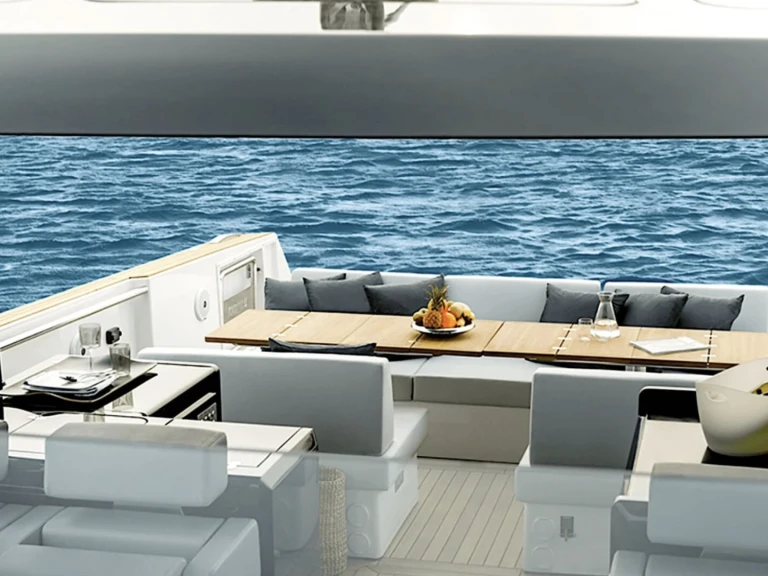Location à Port de Saint Tropez - Fjord Fjord 52 Open sur SamBoat