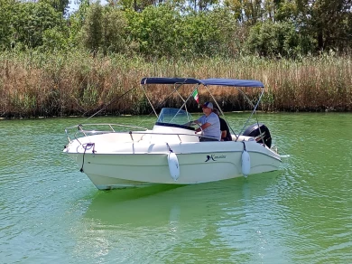Kamarina 505 Open charter bareboat or captained in  Siracusa