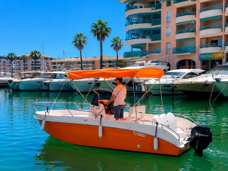 Location bateau Sans Permis Marino 500 à Port Fréjus sur Samboat