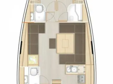 Hanse Hanse 458 a louer à Lefkáda