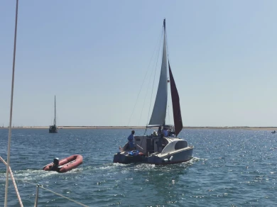 Bareboat Rental Catamaran Bill O'Brien with a boat licence
