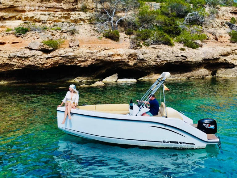 Silver Yacht 555 premium boat a louer à Sant Antoni de Portmany
