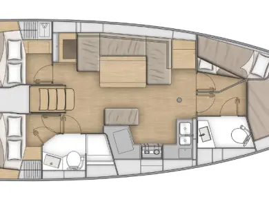 Location bateau Bénéteau Oceanis 40.1 à Álimos sur Samboat