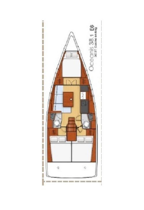 Location bateau Bénéteau Oceanis 38.1 à Lefkáda sur Samboat