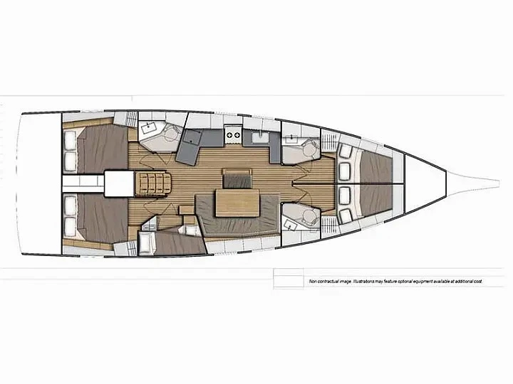 Location à Le Pirée - Bénéteau Oceanis 46.1/5 sur SamBoat