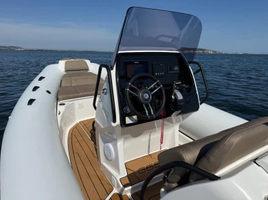 Bareboat Rental RIB Grand Boats with a boat licence