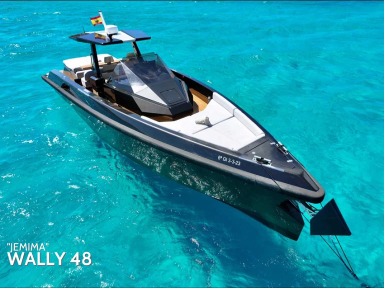 Location Bateau à moteur à Ibiza (Ville) - WALLY YACHTS 48