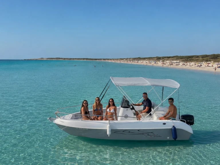 Aquabat Sport Line 17 a louer à s'Estanyol de Migjorn