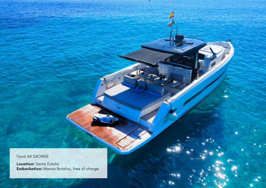 Location Bateau à moteur à Santa Eulària des Riu - Fjord Fjord 44 Open