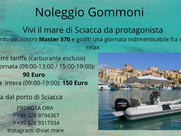 Location bateau Master Master 570 OPEN TOP à Sciacca sur Samboat