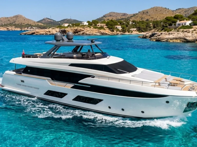 Location bateau Ibiza (Ville) pas cher FERRETTI 920