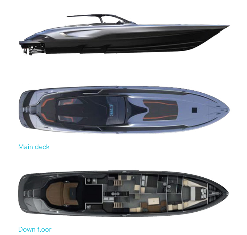 Location Yacht à Ibiza (Ville) - BOLIDE BOLIDE 80