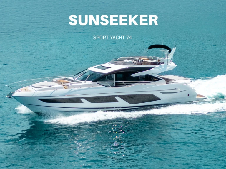 Location bateau Sunseeker  SPORT YACHT 74 à Ibiza (Ville) sur Samboat