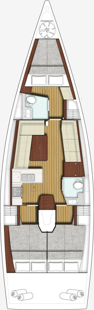 Location à Punat - X-Yachts Xp 44 sur SamBoat