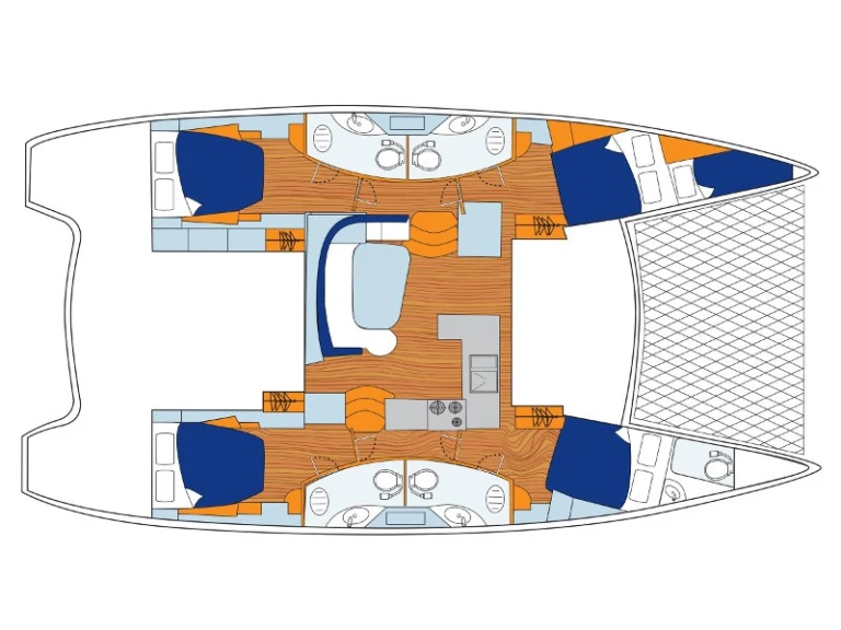 Location Catamaran à Road Town - Leopard Leopard 45