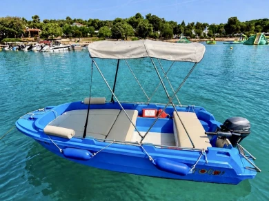 ROTO Family 450 charter bareboat or captained in  Rovinj