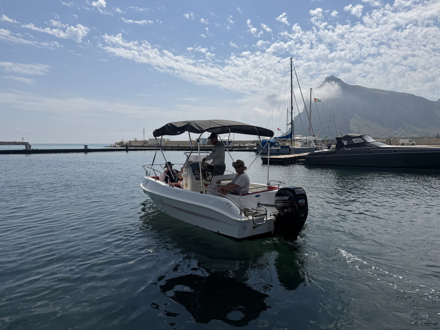 Blumax open 19 a louer à San Vito Lo Capo