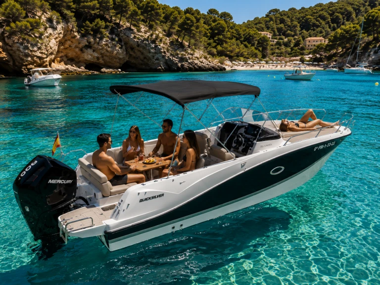 Bateau à moteur à louer à Palma de Majorque au meilleur prix