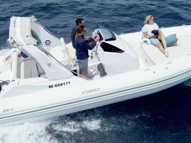 Motorboat rental with or without captain Stingher Mandelieu-la-Napoule