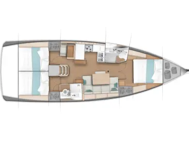 Louez un Jeanneau Sun Odyssey 440 à Punat