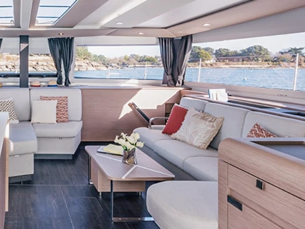 Location bateau Fountaine Pajot Aura 51 à Ibiza (Ville) sur Samboat
