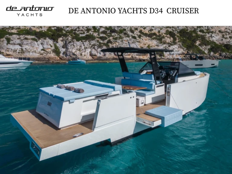 De Antonio DE ANTONIO YACHTS D34 CRUISER  a louer à Ibiza (Ville)