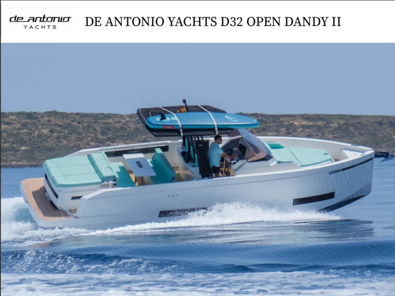 Location Bateau à moteur De Antonio avec permis