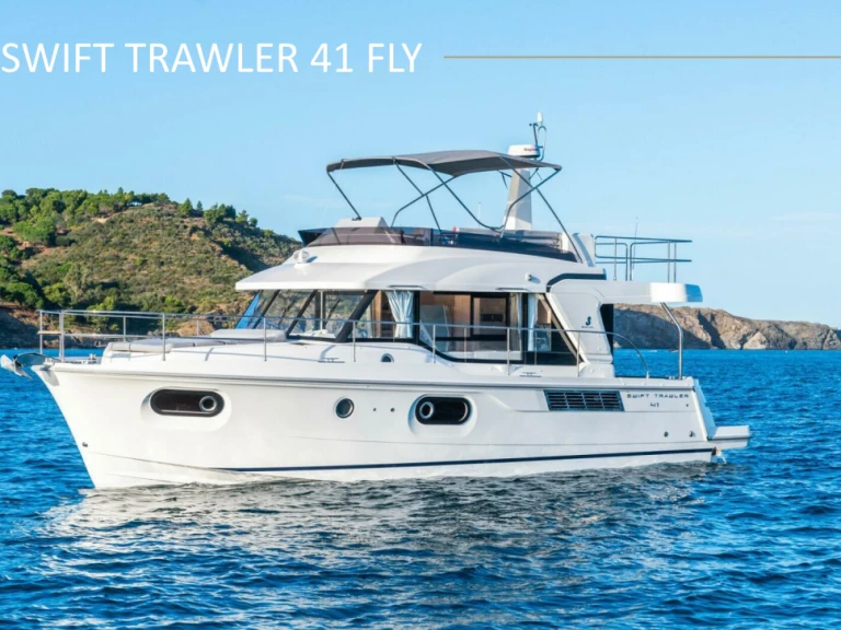 Location bateau Juan-les-Pins pas cher Swift Trawler 41 Fly