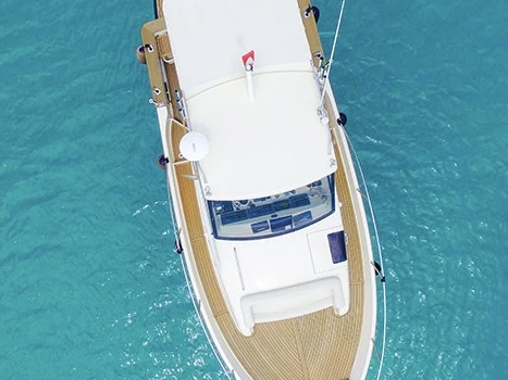 Location Bateau à moteur portofino 750wa avec permis