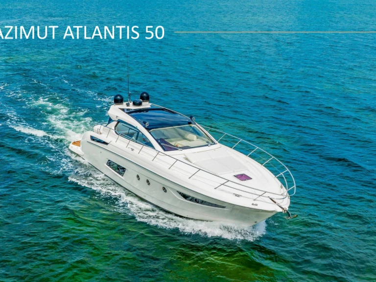 Azimut Atlantis 50 a louer à Cannes
