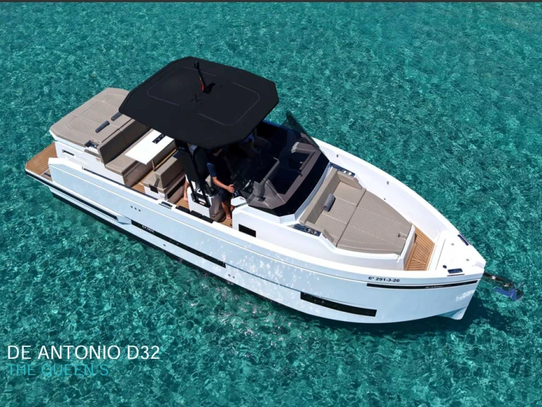 Louer Bateau à moteur avec ou sans skipper De Antonio à Ibiza (Ville)