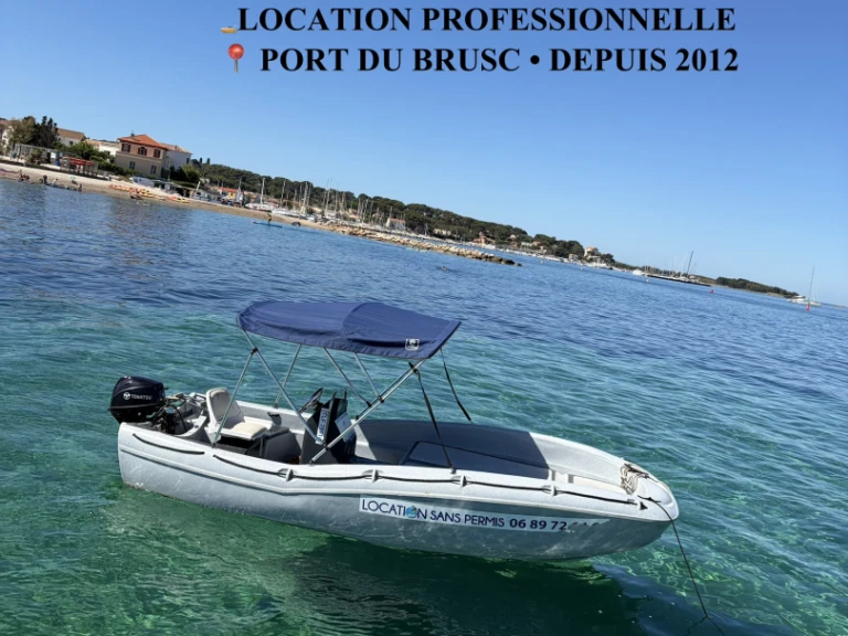 Louer Bateau à moteur avec ou sans skipper Fun Yak à Six-Fours-les-Plages